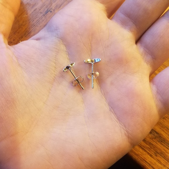 NWOT Sterling Moon Star Studs - Picture 7 of 9